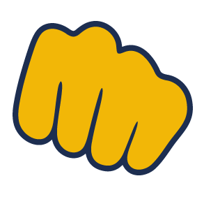 fist inyourface
